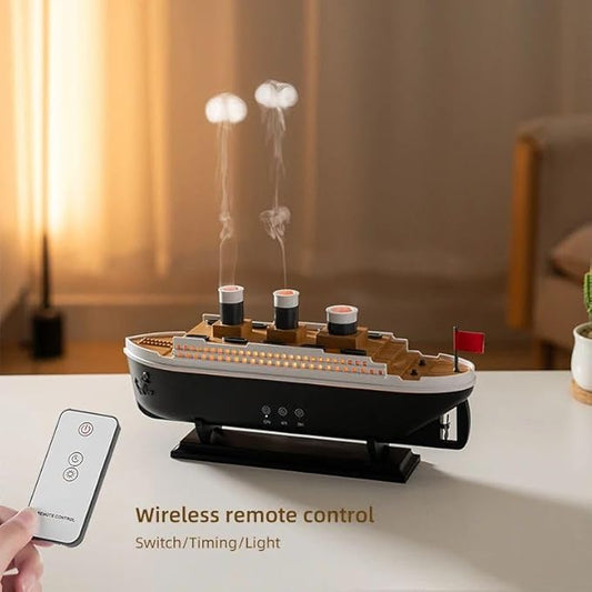 Aesthetic Ship-shaped Humidifier