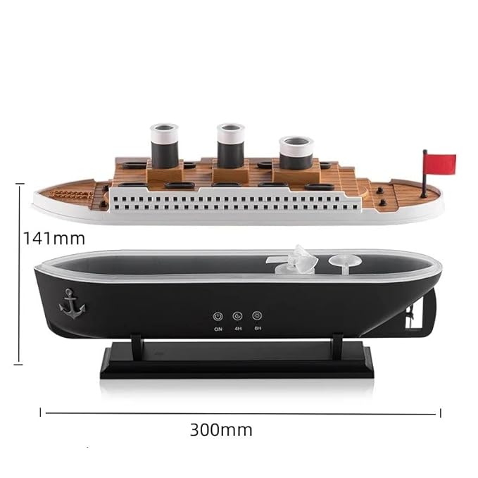 Aesthetic Ship-shaped Humidifier