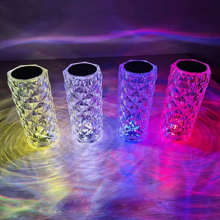 Crystal Diamond RGB Night Lamp