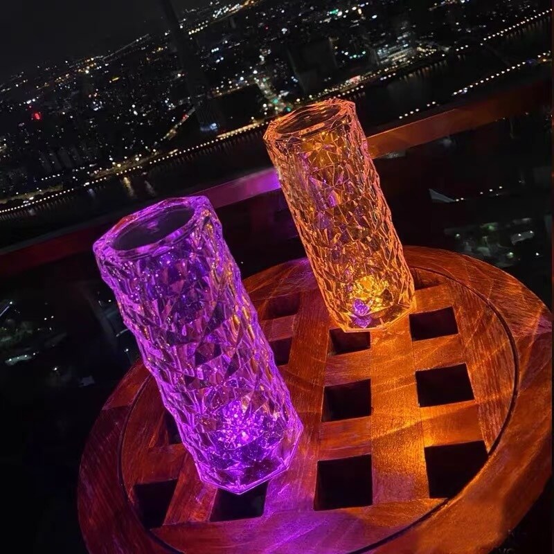 Crystal Diamond RGB Night Lamp