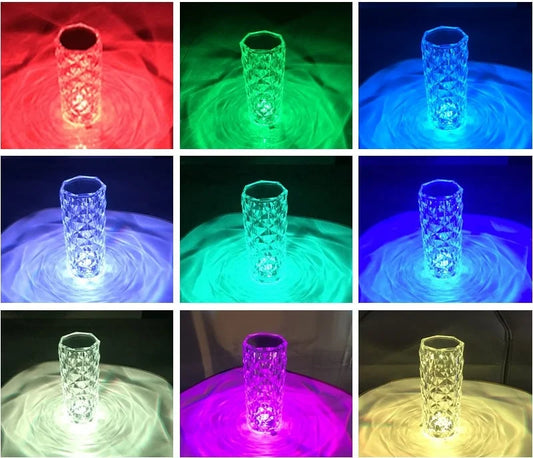 Crystal Diamond RGB Night Lamp