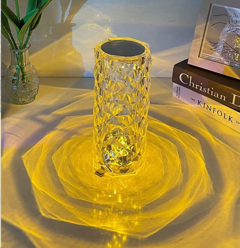Crystal Diamond RGB Night Lamp