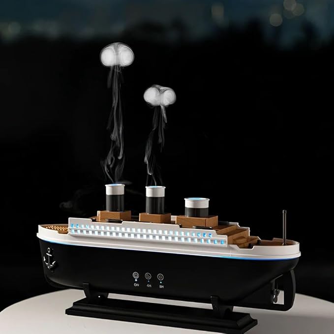 Aesthetic Ship-shaped Humidifier