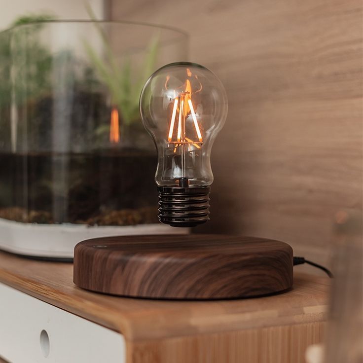 Levitating Bulb Lamp