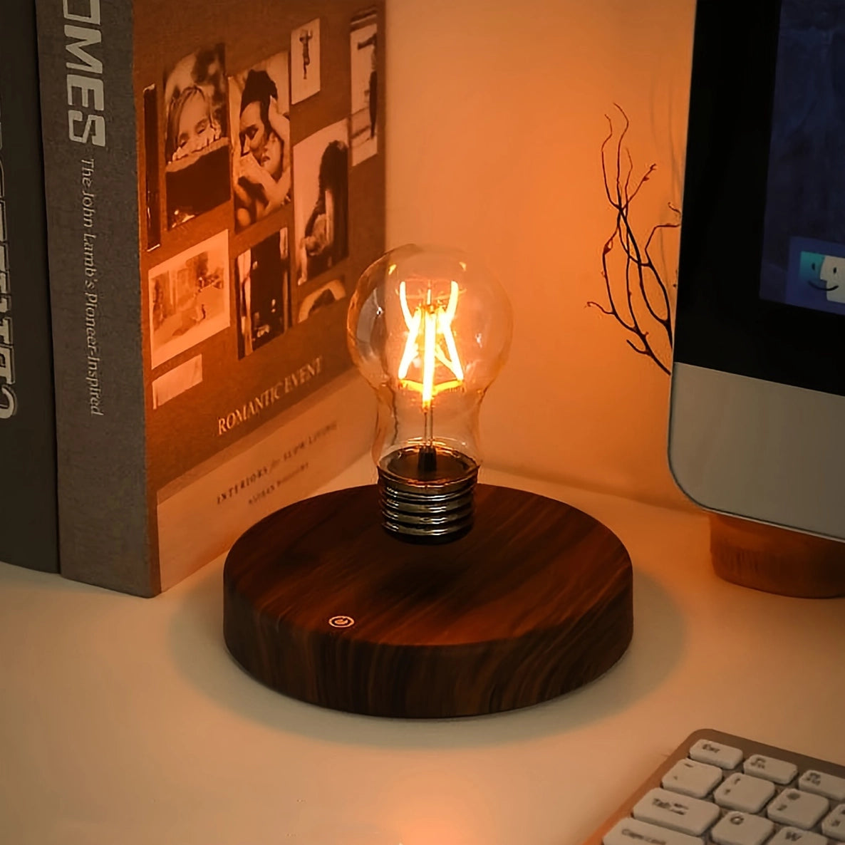 Levitating Bulb Lamp