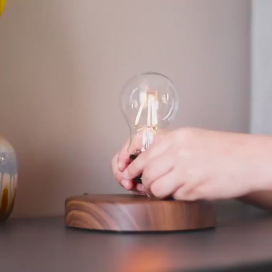 Levitating Bulb Lamp